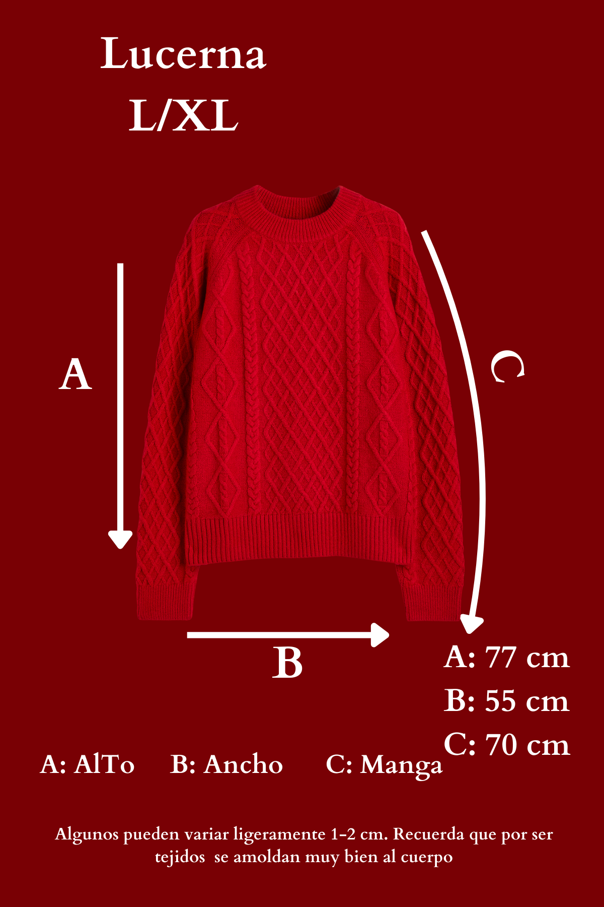 Sweater Lucerna Azul