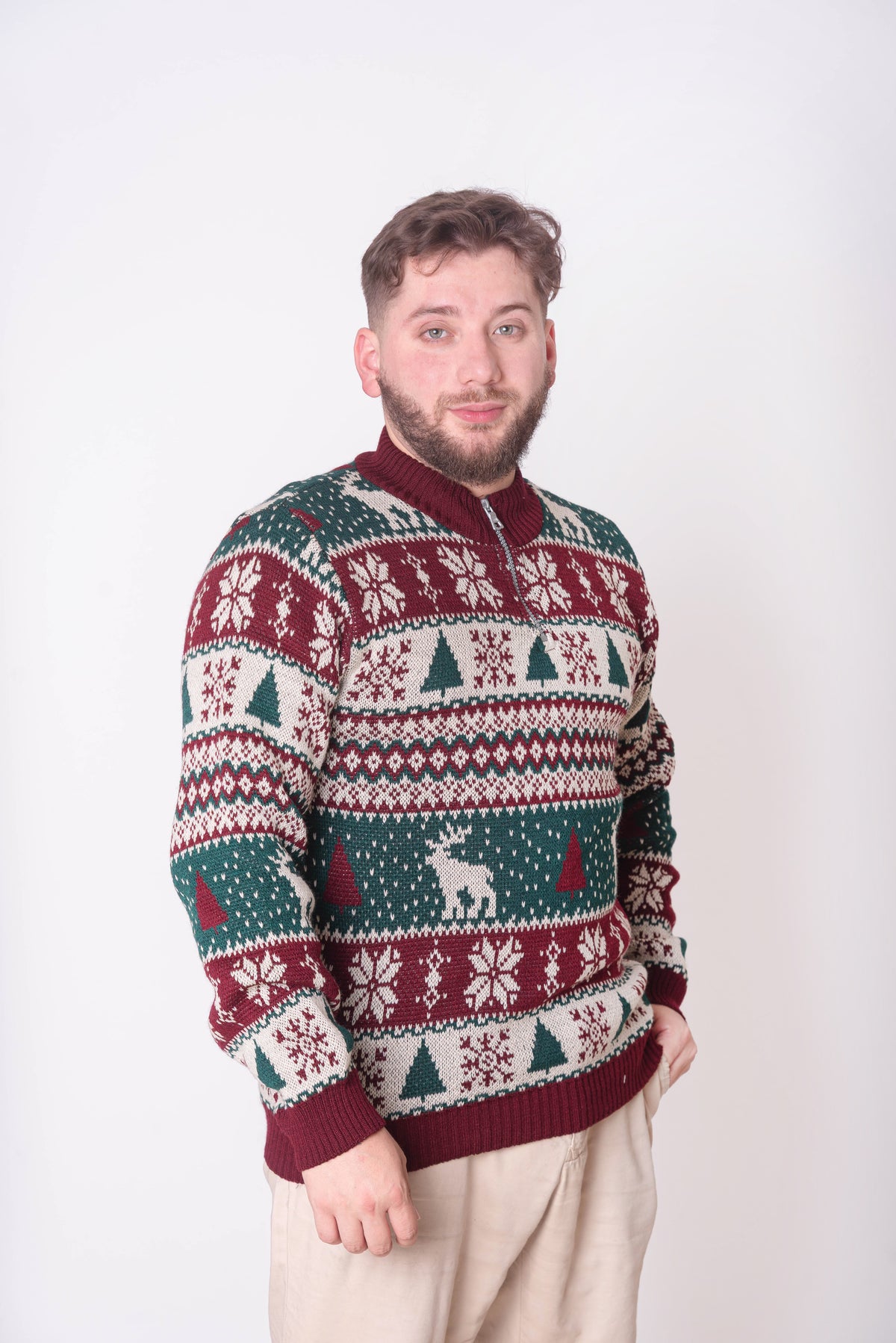 Suéter Navideño | Torino Zipper