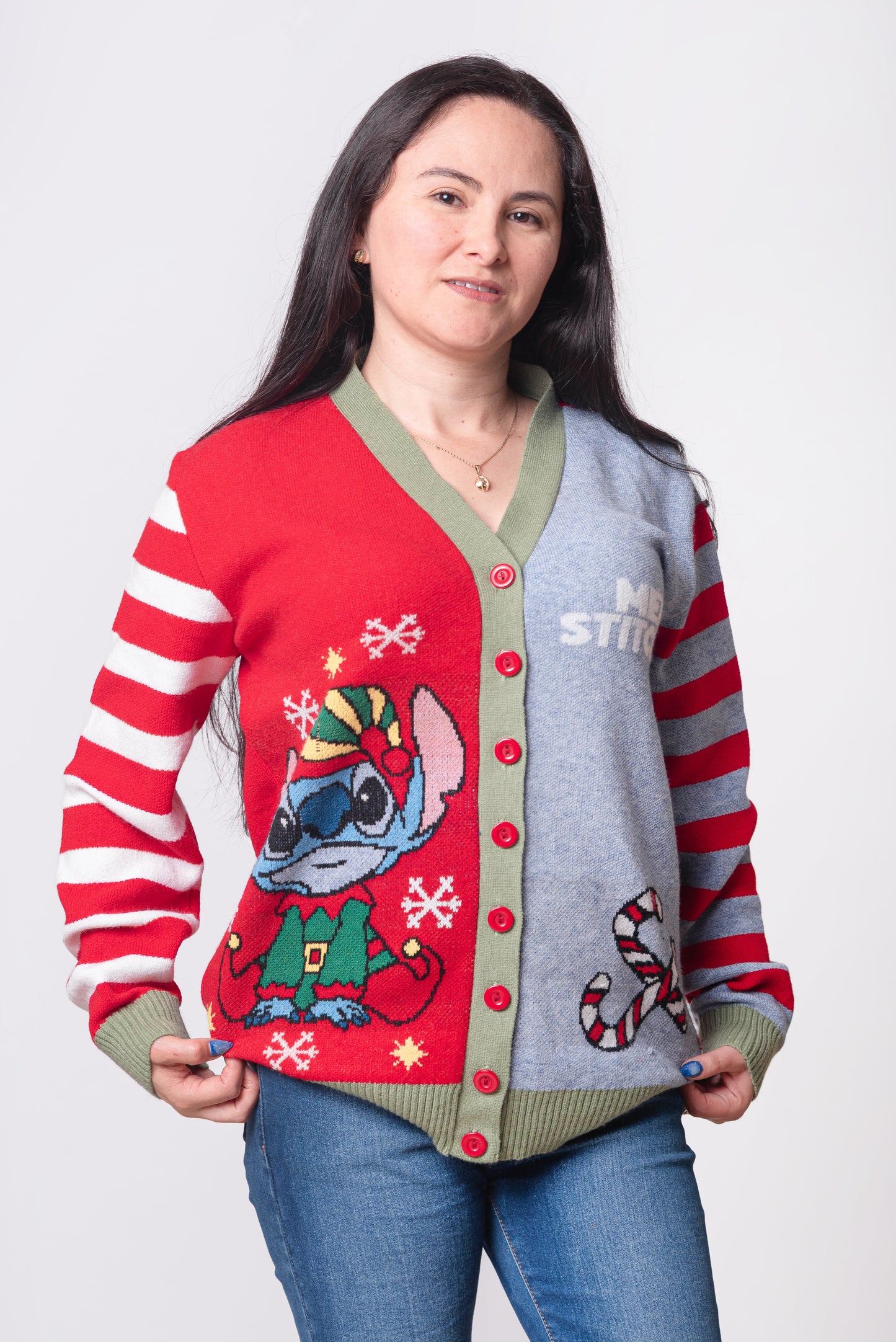 Suéter Navideño | Cárdigan Stitch Navideño