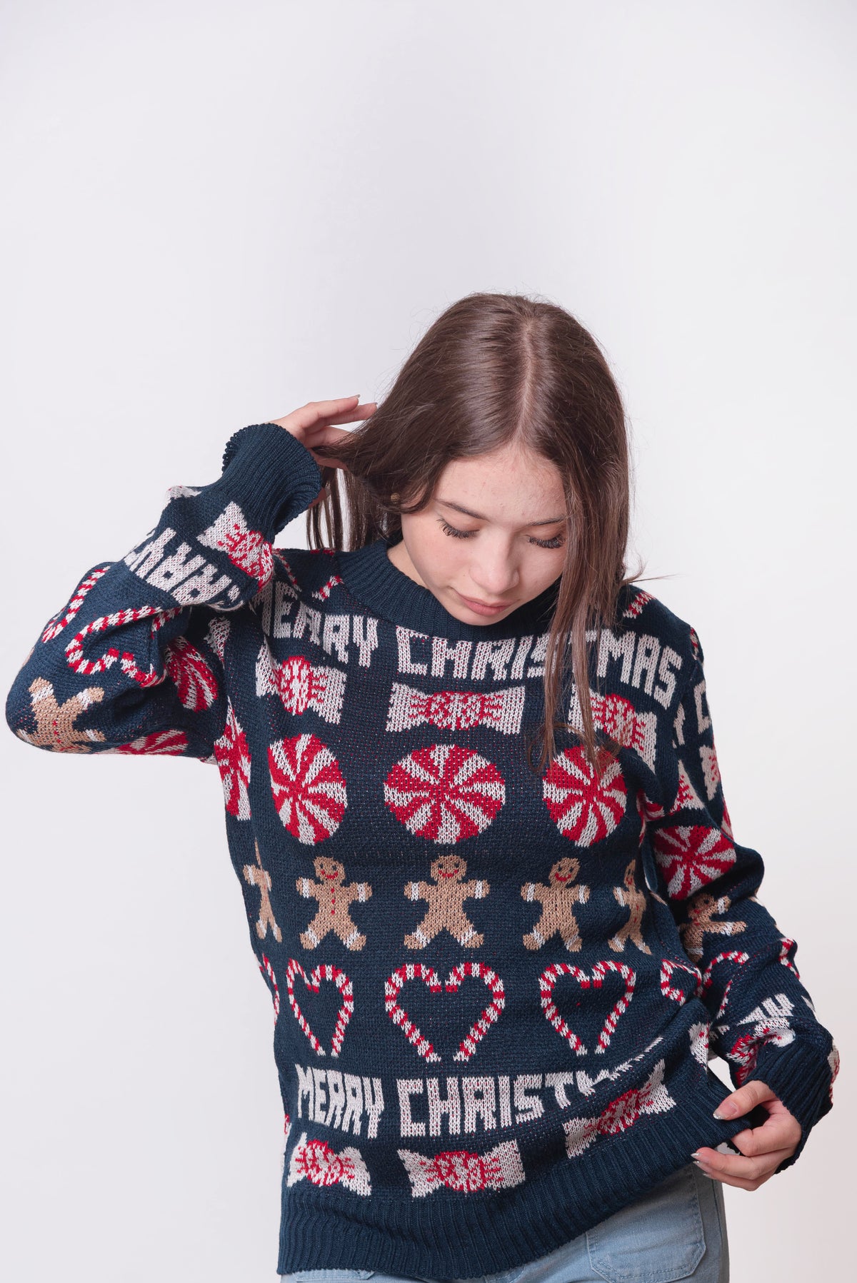 Suéter Navideño | Merry Christmas Azul