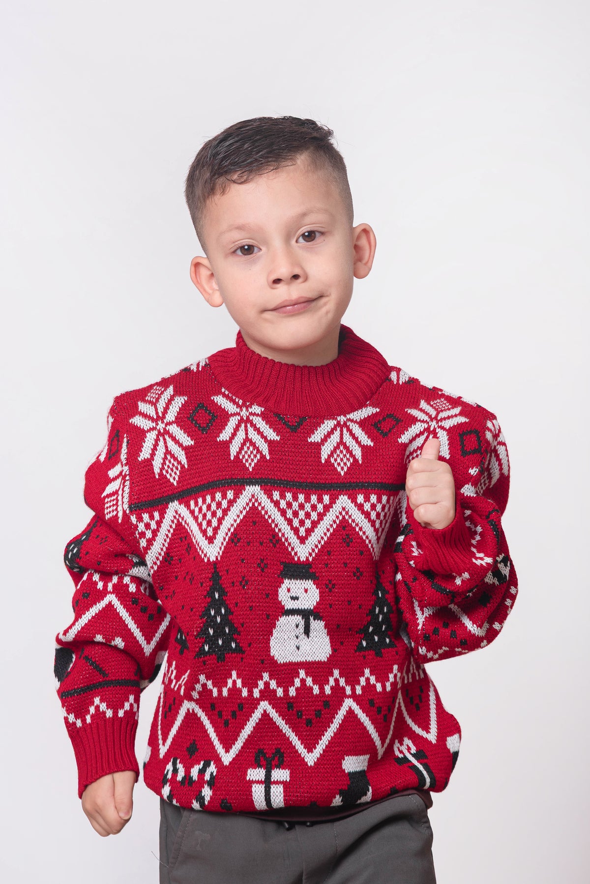 Abrigo Infantil Muñeco de Nieve