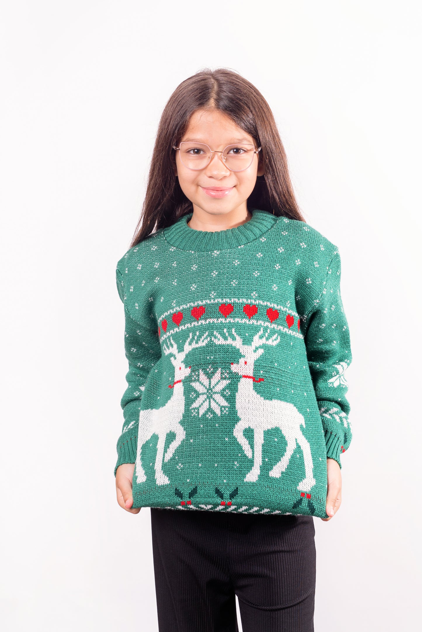 Abrigo Navideño Alaska Verde Niño