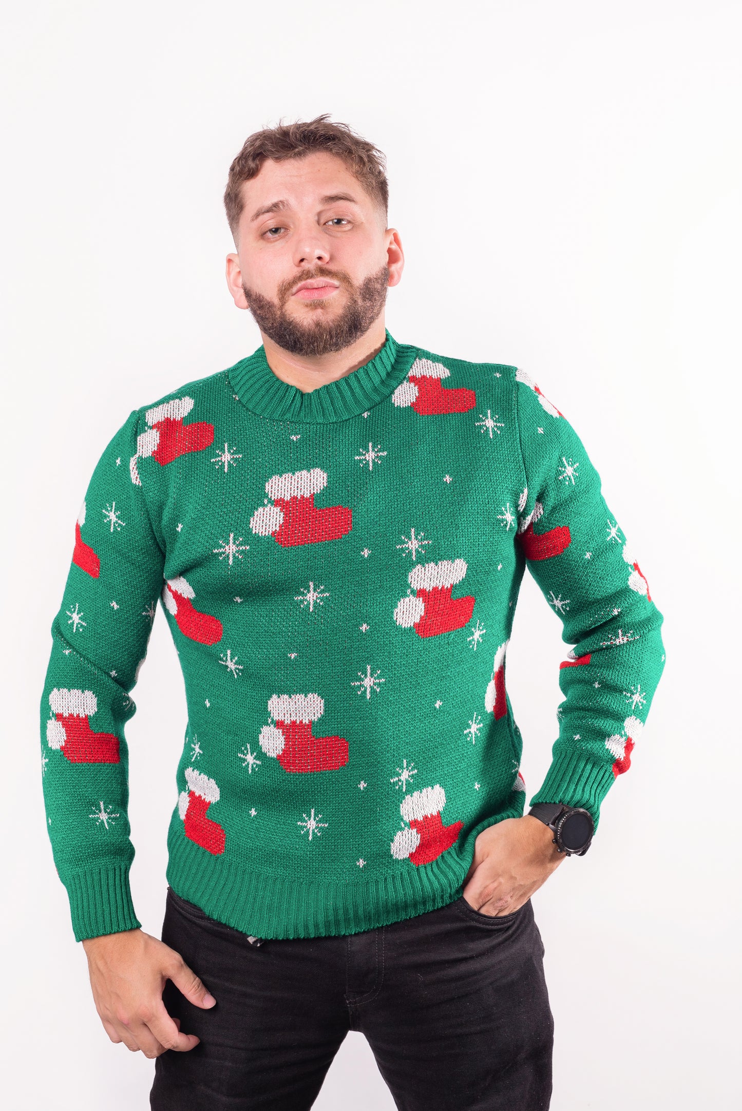 Abrigo Navideño Botita Verde