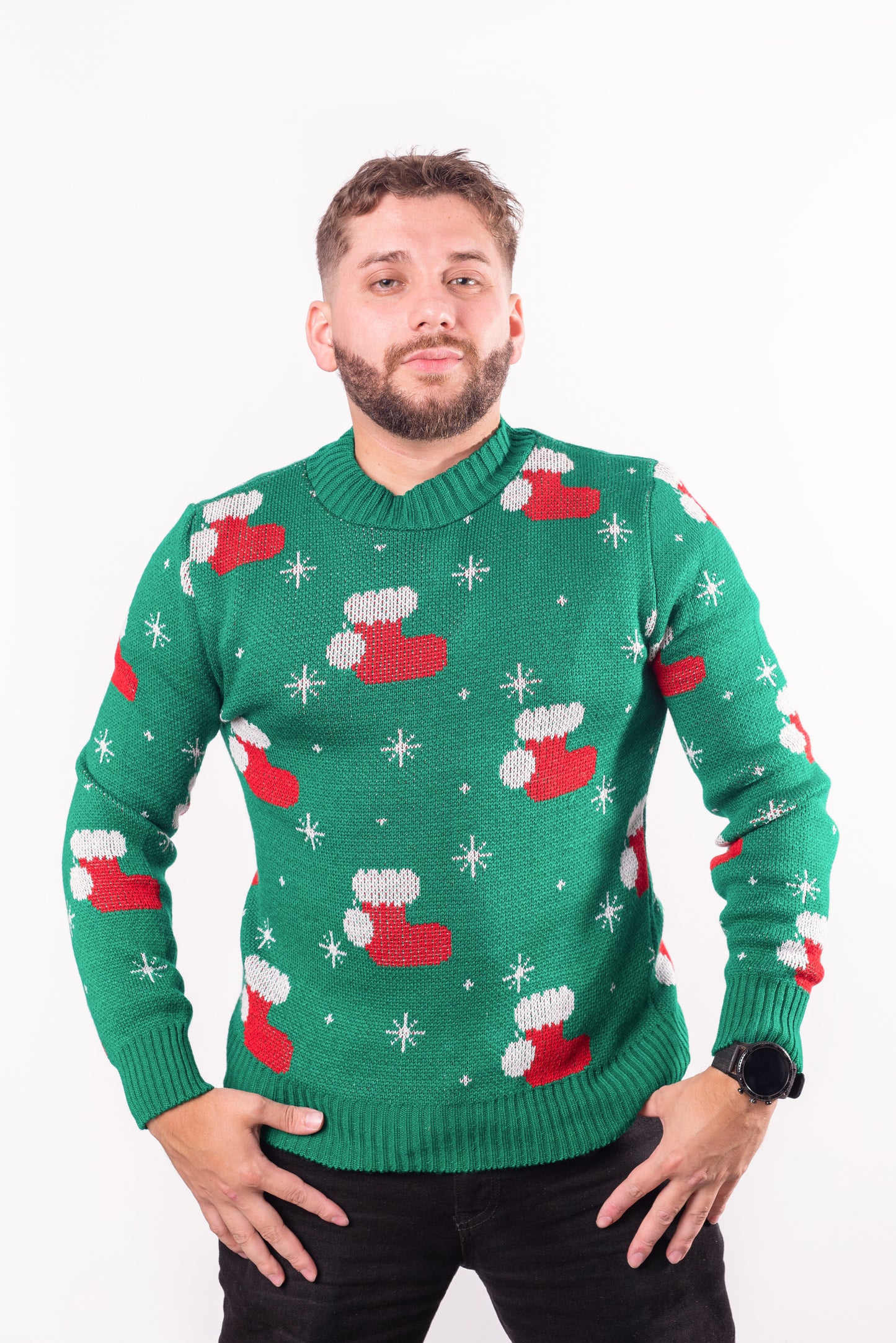 Abrigo Navideño Botita Verde