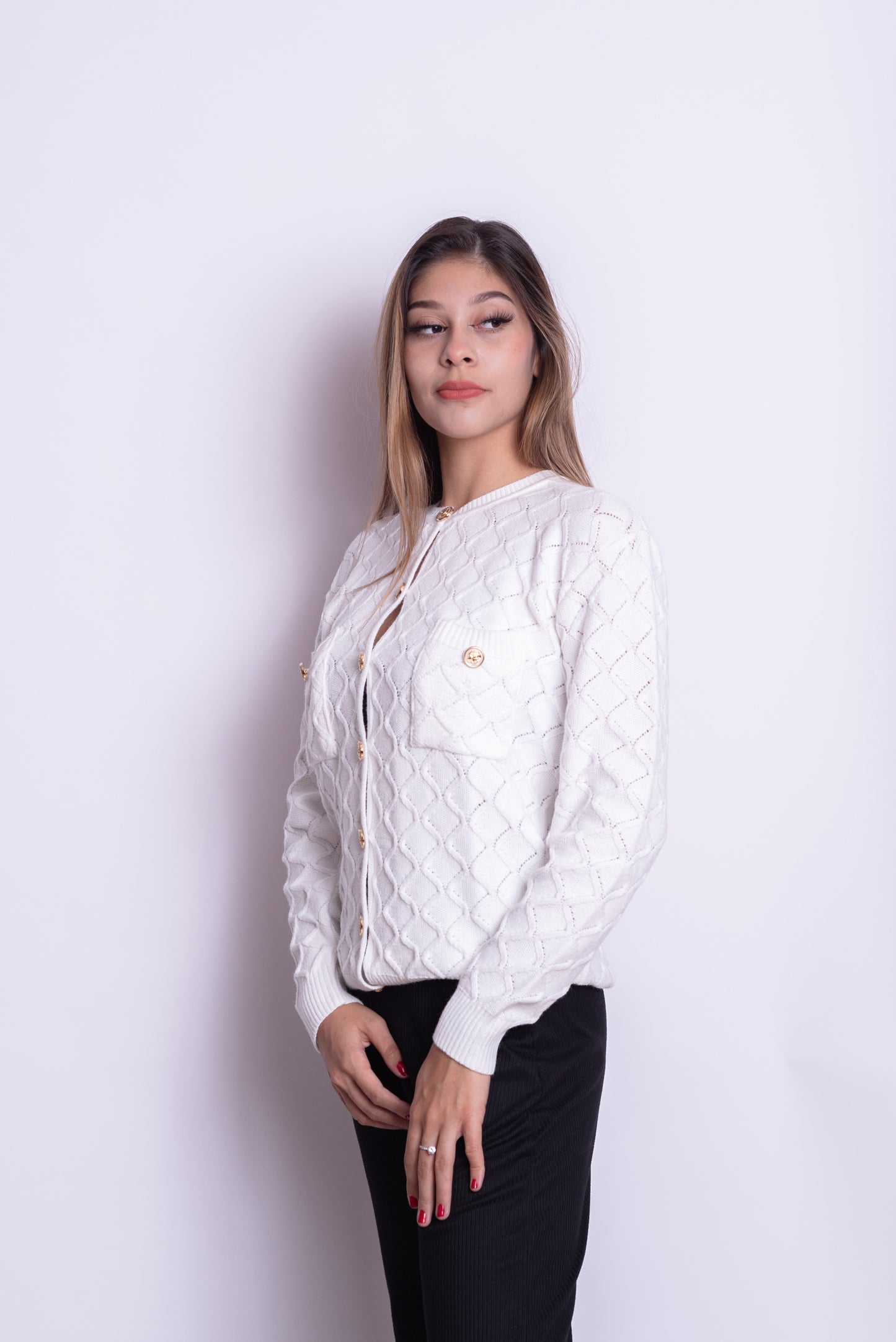 Abrigo Celine Blanco
