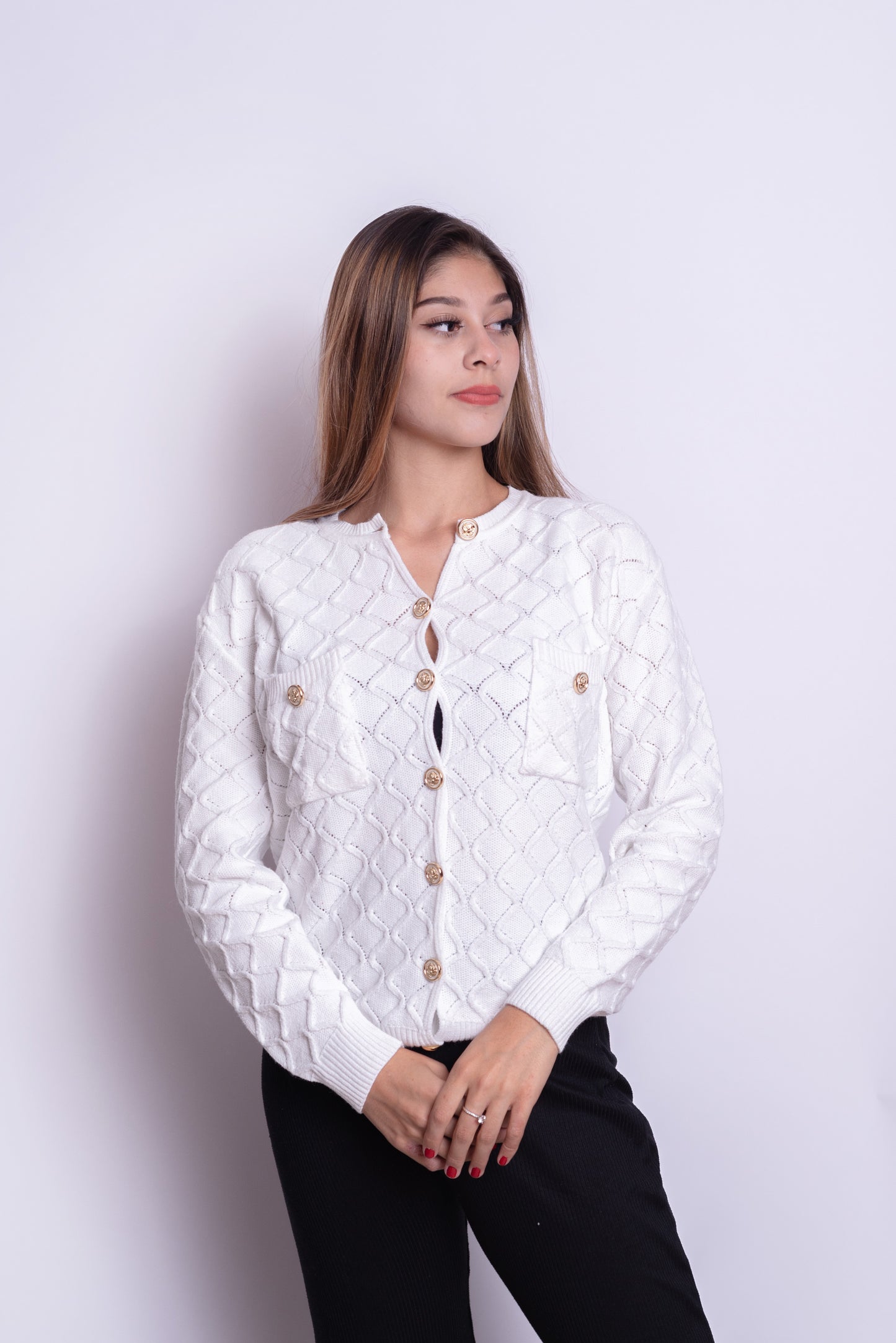 Abrigo Celine Blanco