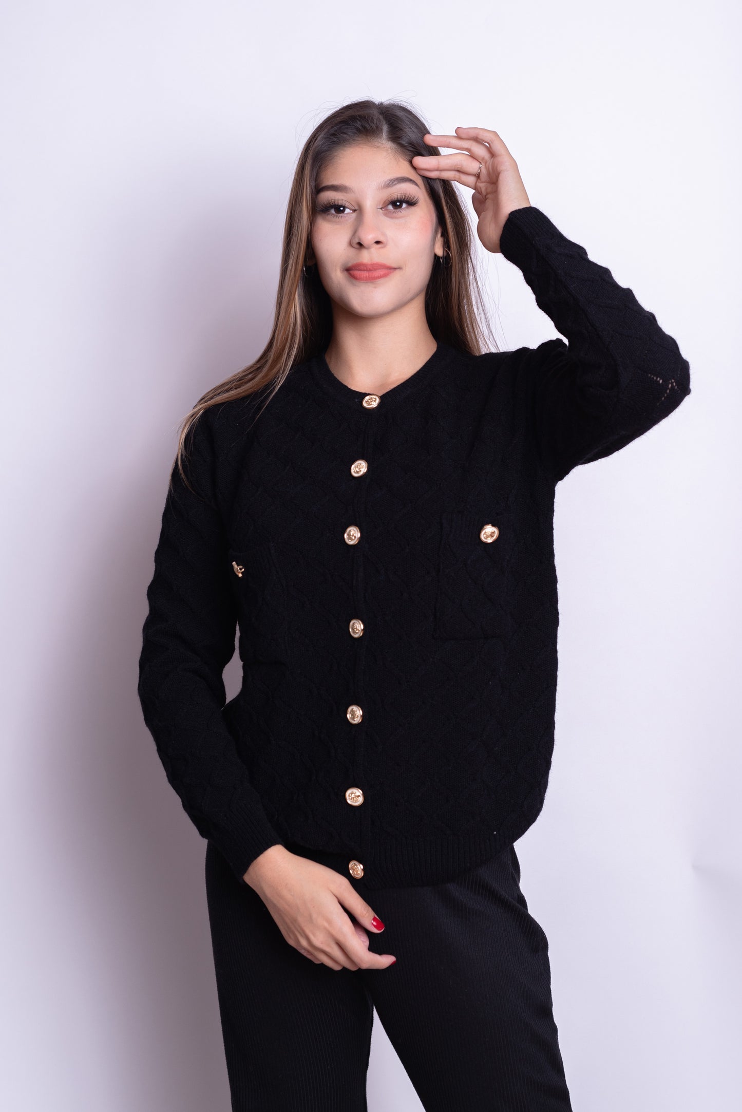 Abrigo Celine Negro