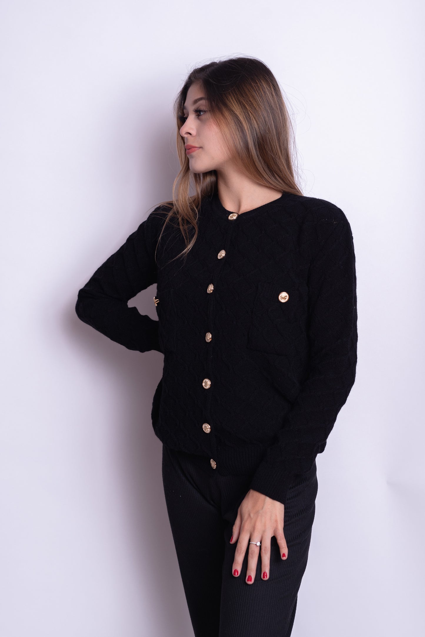 Abrigo Celine Negro