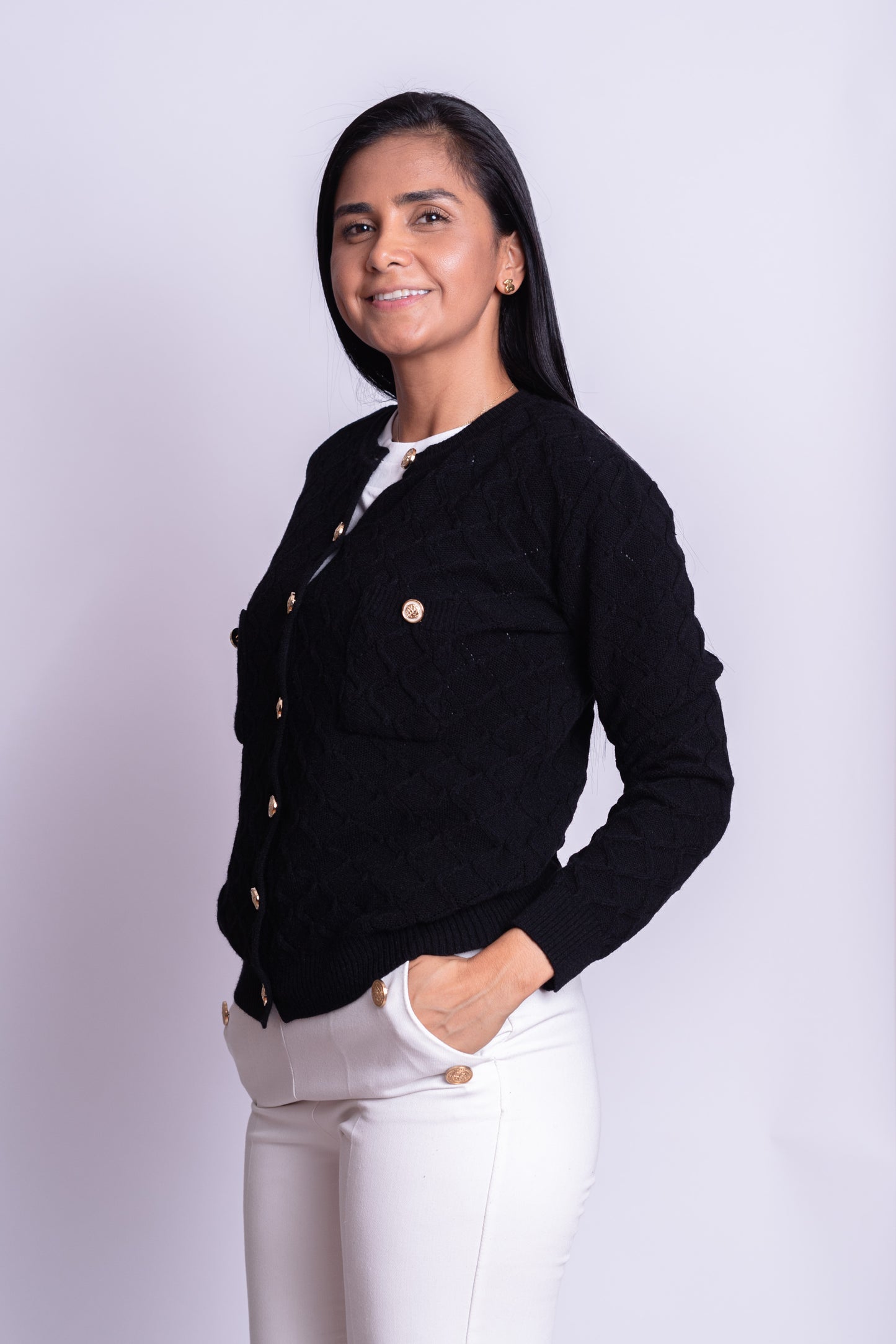 Abrigo Celine Negro