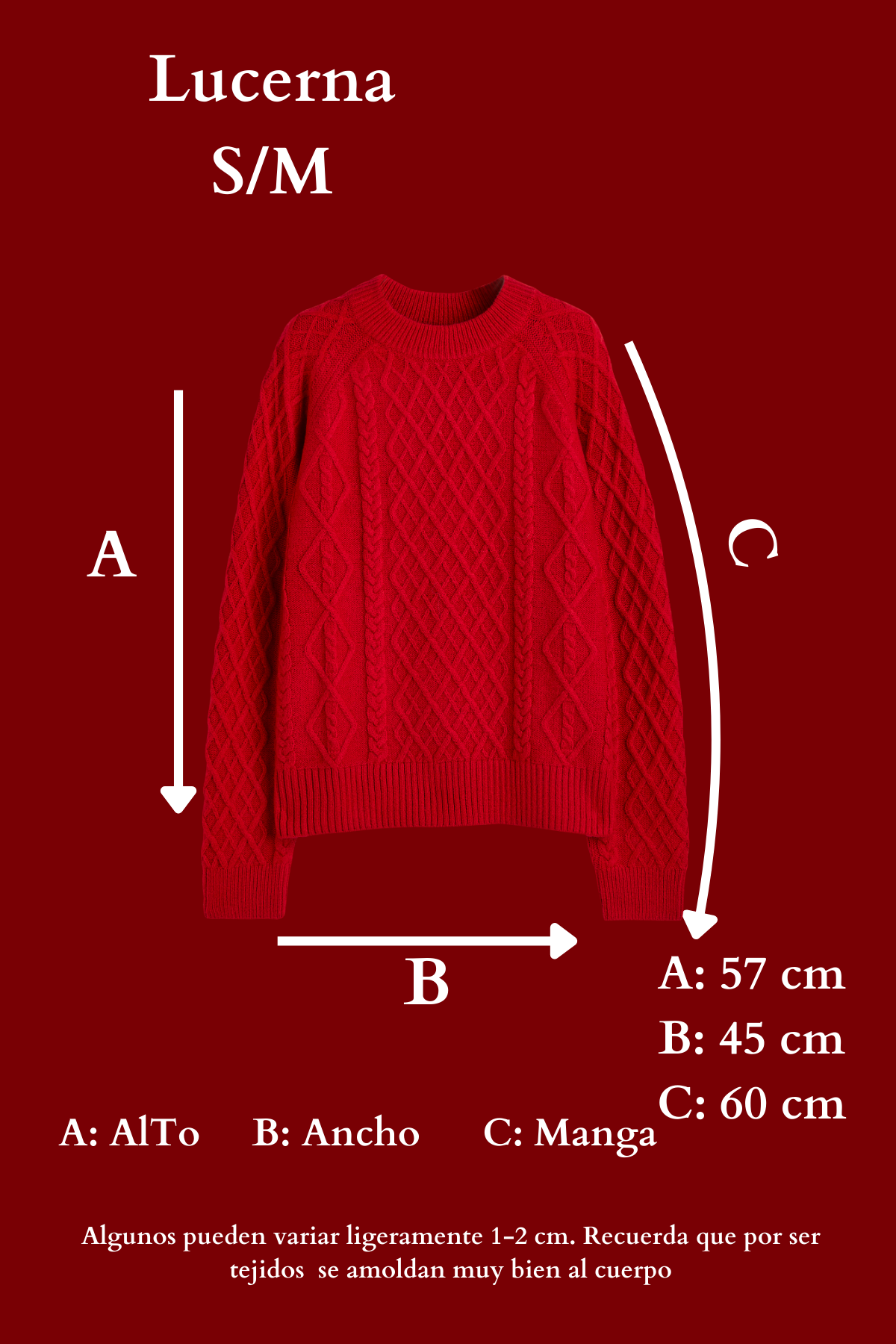 Sweater Lucerna Blanco