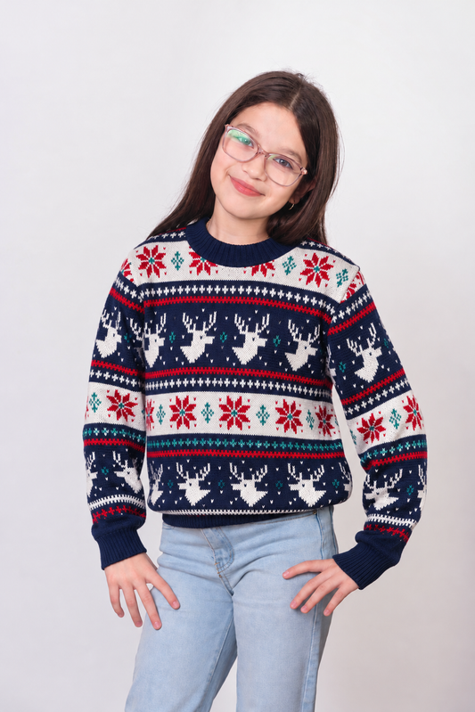 Suéter Navideño Niños | Quebec