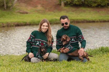 Sweater Mascotas Lucerna Verde