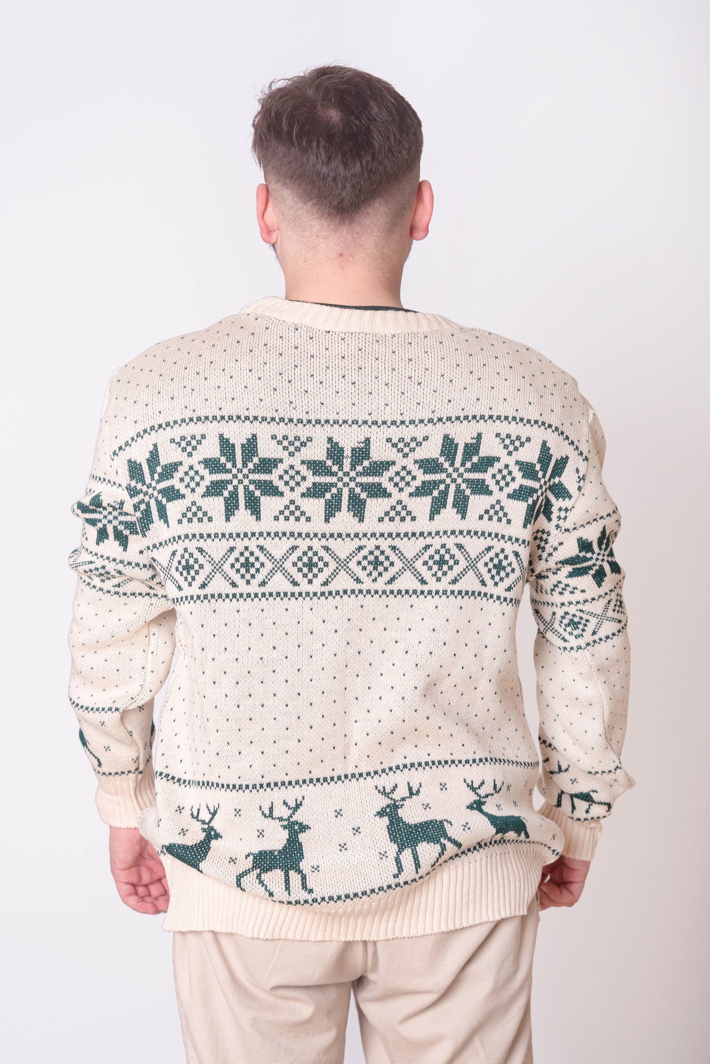 Sweater Nórdico Verde Extra