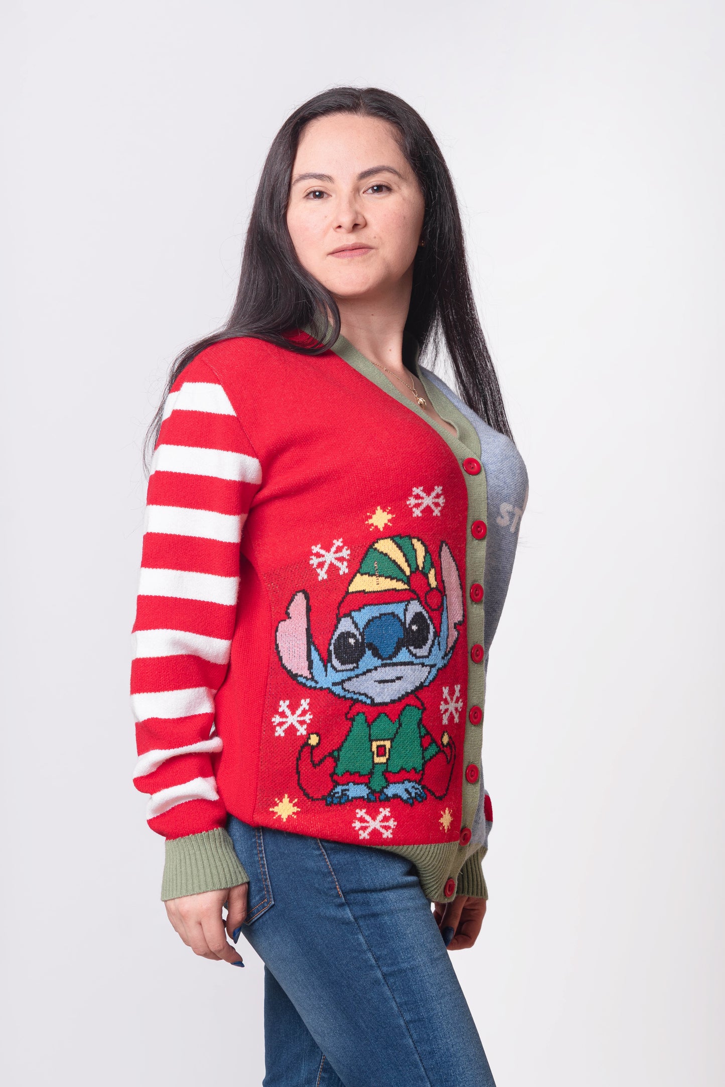 Cárdigan Stitch Navideño