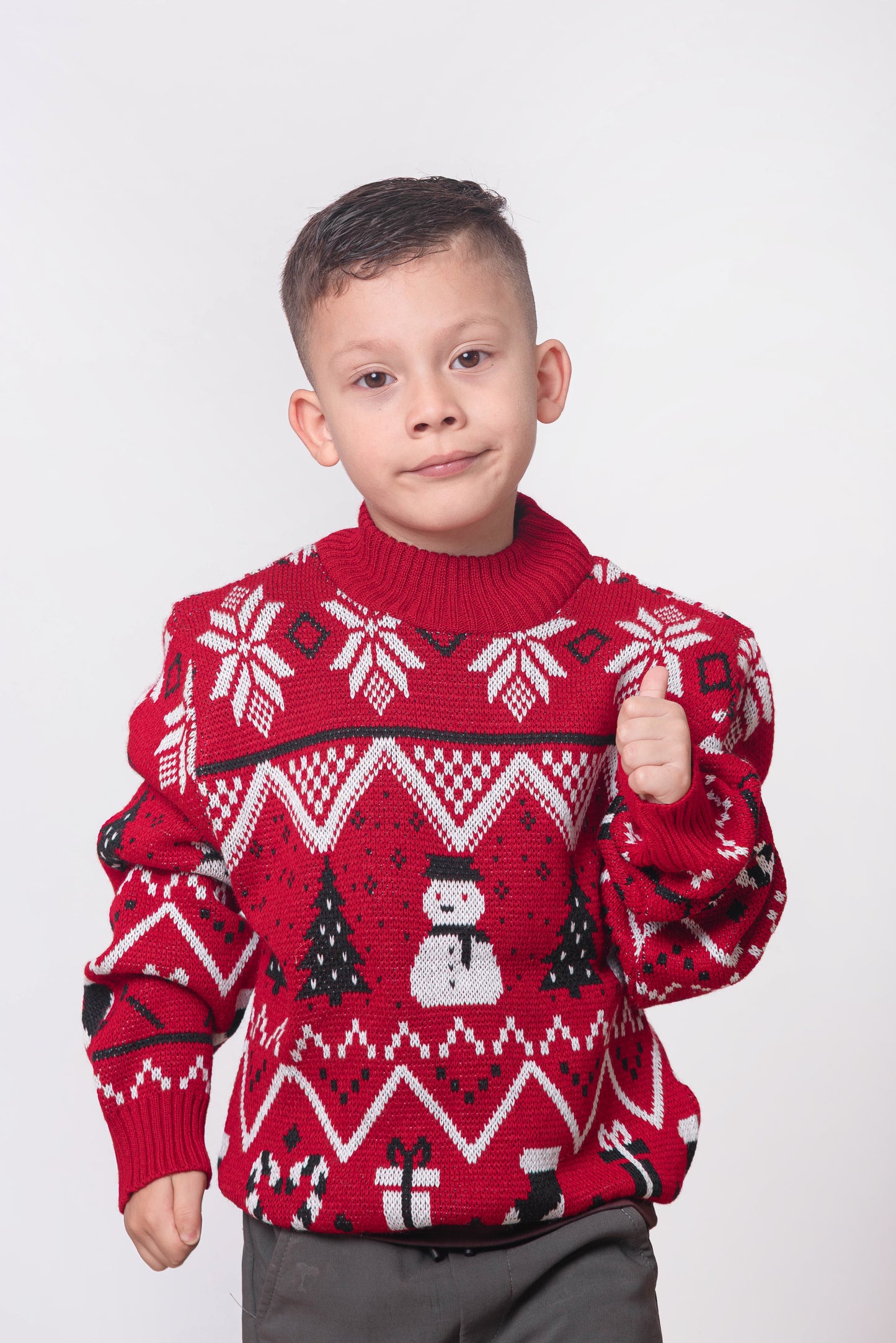 Abrigo Infantil Muñeco de Nieve