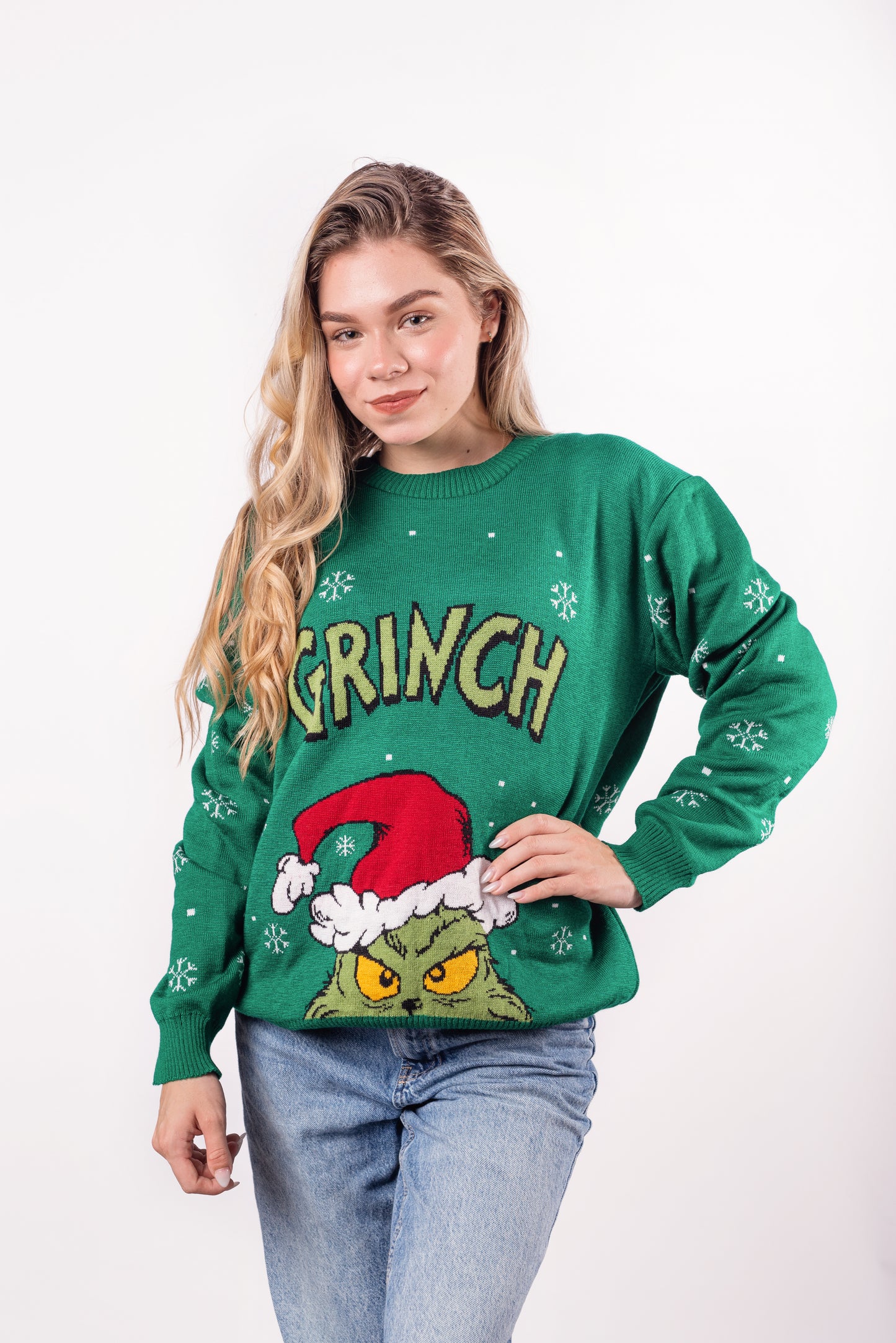 Abrigo Navideño Grinch Verde