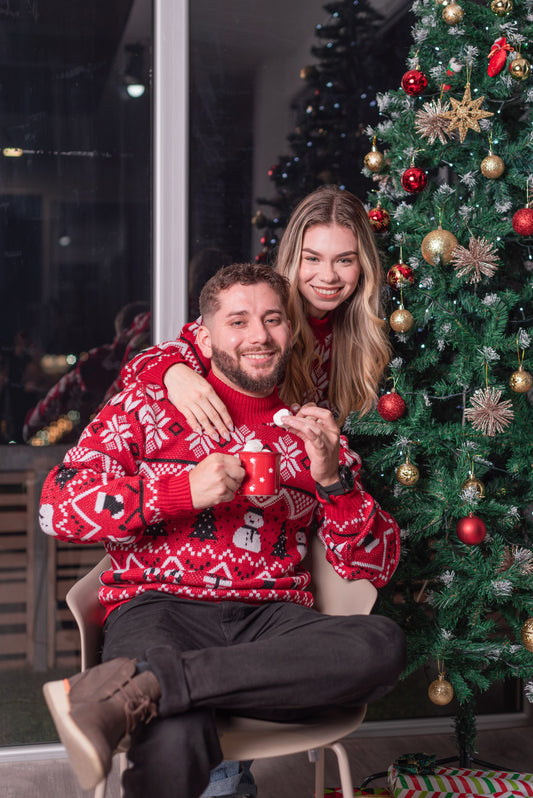 Abrigo Navideño Muñeco de Nieve