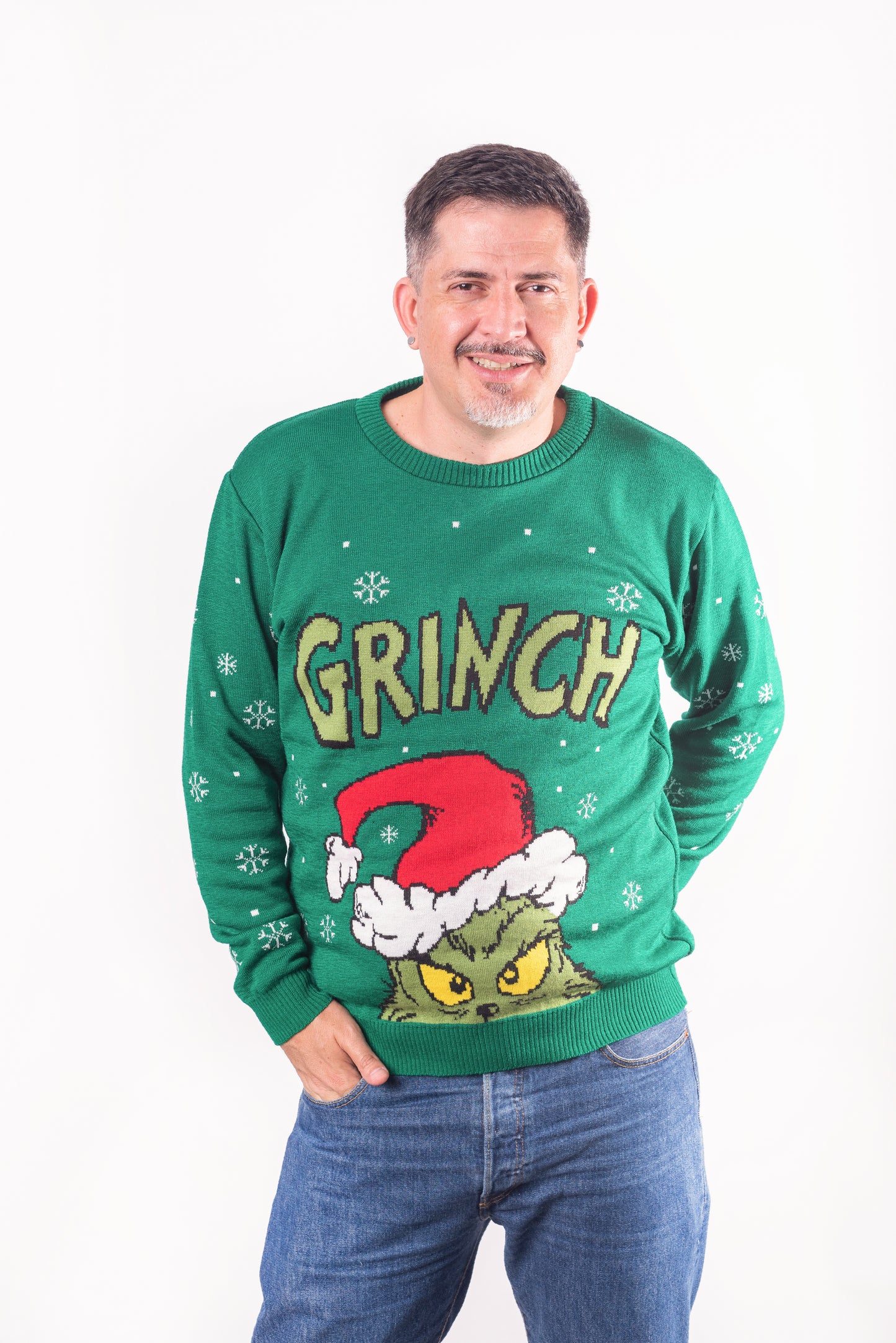 Abrigo Navideño Grinch Verde