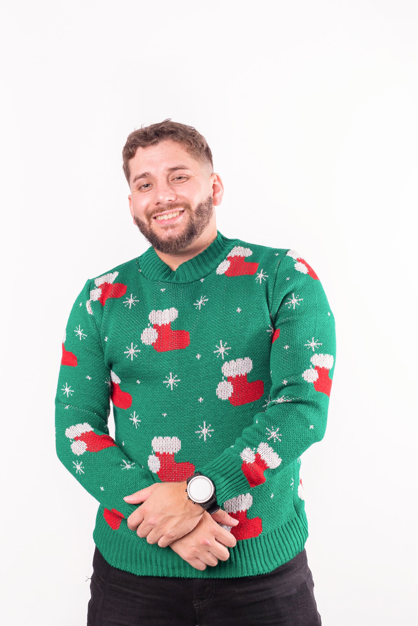 Abrigo Navideño Botita Verde