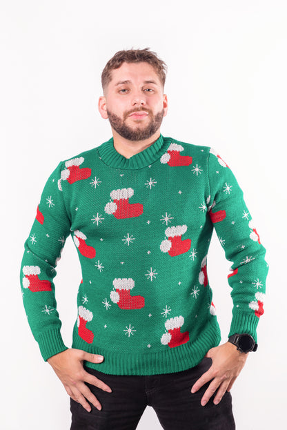 Abrigo Navideño Botita Verde