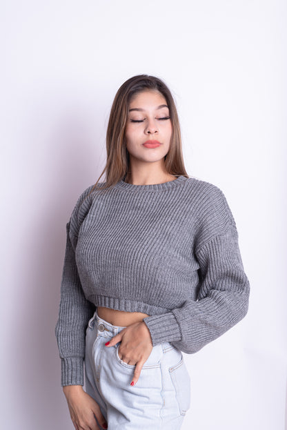 Cropped Gris