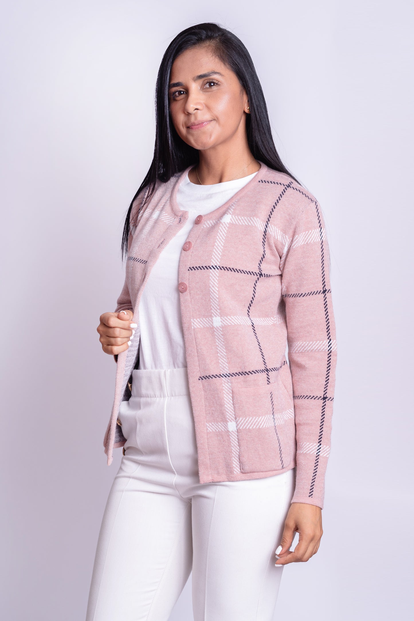 Cardigan Classic Rosa