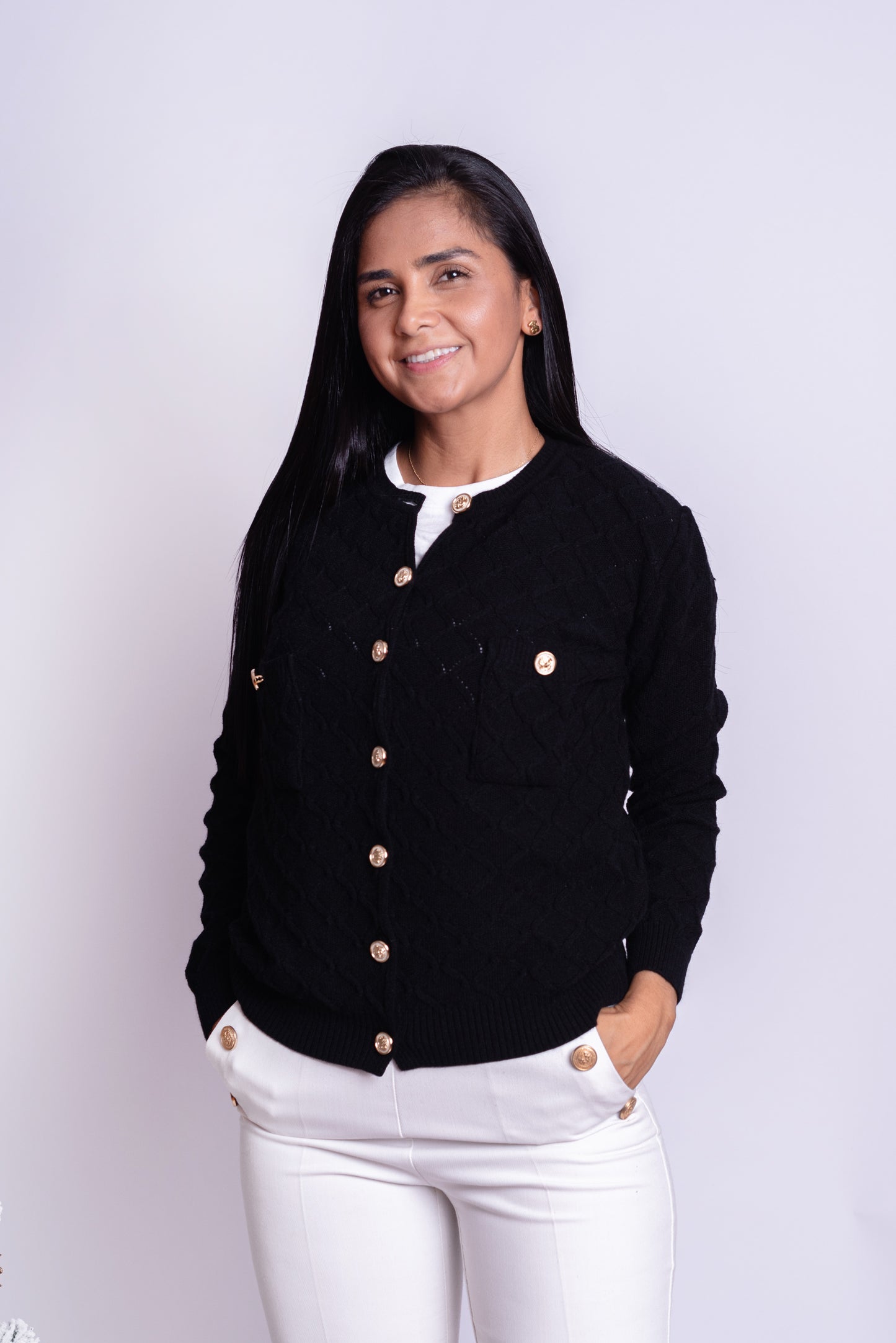 Abrigo Celine Negro