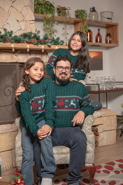 Suéter Navideño | Lucerna Verde